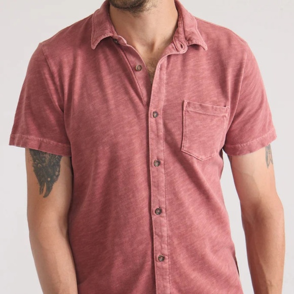 Marine Layer - Vintage Heavy Slub Button Down Shirt - Size M - NEW With Tags. - Picture 4 of 15